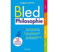 Bled Philosophie - Eric Marquer - Hachette Education - broché - Scolaire / Universitaire