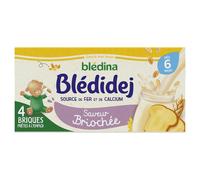 Blédina - Blédidej saveur briochée 4 x 250ml dès 6 mois