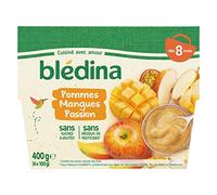 Blédina 4 Coupelles Pommes Mangues Passion dès 8 mois