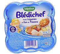 Blédina Blédichef Petits Légumes Duo de Poisson dès 12 mois 230 g