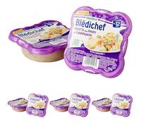 Blédina - Blédichef - Repas Bébé 12 Mois - Plats Bébé - Risotto aux Panais et Champignons - Petits Morceaux - 100% Ingrédients d'Origine Naturelle - Dès 12 Mois - 2 Assiettes de 230g (Lot de 4)