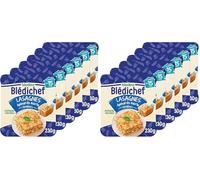 Blédina - Blédichef - Repas bébé 15 mois - 6 plats lasagnes épinards merlu - Poisson sauvage - Faible teneur en sel - Dès 15 Mois - 6 Assiettes de 230g (Lot de 2)