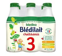 Blédina Blédilait Croissance de 1 à 3 ans, 6 x 1L