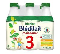 Blédina Blédilait. Lait De Croissance Pour Bébé. De 12 A 36 Mois. 6x1l