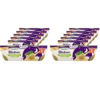 Blédina - Blediner - 12 bols - Fondue de Poireaux et Boulghour - Pour le Diner de bébé dès 8 Mois - Pack de 6x2 (Lot de 2)