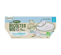 Blédina Brassés les Récoltes Bio Nature sans Sucres 400g ( des 6 mois ) - Lot de 3