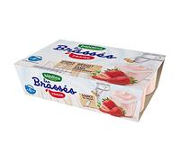 Blédina - Brassés pour Bébé dès 6 Mois - Saveur Fraise - Dès 6 Mois - Lot de 6x95g