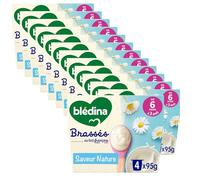 Blédina - Brassés, Saveur Nature, Dès 6 mois, 48x95g