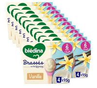 Blédina - Brassés, Vanille, Dès 6 mois, 48x95g