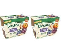 Bledina - Coupelles Fruits Pommes Myrtilles - des 8 Mois - Le Pack de 4x100g