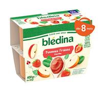 Blédina - Coupelles Pommes Fraises Menthe