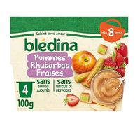 Blédina - Coupelles Pommes Rhubarbes Fraises
