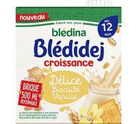 Bledina Lait croissance dès 12 mois, délice biscuité Vanille bledi