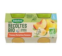 Gallia Pot Bio Pommes Nectarines Bana