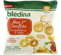 BLÉDINA - Mes 1ers Soufflés - Carotte Butternut et Tomate - sans Sel Ajouté et sans Huile de Palme - dès 10 Mois