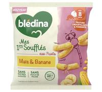 BLÉDINA - Mes 1ers Soufflés - Maïs & Banane - Dès 8 mois - 20 g