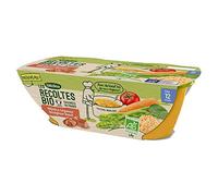 Blédina Mijoté de légumes, boulghour, boeuf, dès 12 mois - Les 2 bols de 200g