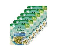 Blédina Morceaux à Dévorer avec Légumes Verts Boulghour Merlu Blanc Citron & Aneth, 6 x 200g