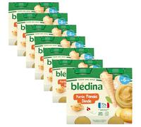 Blédina - Petits pots pour bébé - Purée Panais Dinde - 70% d'ngrédients Français - Dès 6 mois - 12 pots de 200g
