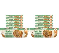 Blédina - Prêt à Déguster - Salade de Lentilles Boulghour & Poivrons - Dès 8 mois - 12x200g (Lot de 2)