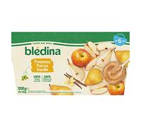 Blédina, Purée de Fruits dès 6 Mois, Pommes, Poires, Vanille, 12x100g