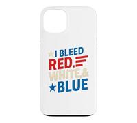 Bleed Red, White and Blue Coque pour iPhone 13