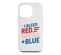Bleed Red, White and Blue Coque pour iPhone 13 Pro