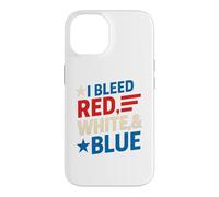 Bleed Red, White and Blue Coque pour iPhone 14
