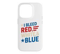 Bleed Red, White and Blue Coque pour iPhone 14 Pro