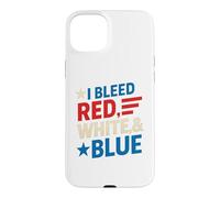 Bleed Red, White and Blue Coque pour iPhone 15 Plus
