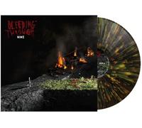 Bleeding Through - Neuf - Vert forêt, orange et jaune éclaboussures