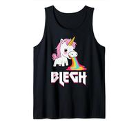 Blegh Heavy Metal Metalcore Licorne Débardeur