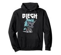 Blegh Heavy Metal Metalcore Licorne Sweat à Capuche