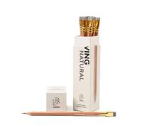 Bleistift Blackwing Naturals | Set mit 12 Bleistiften in schöner Box extra harte Mine