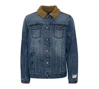Blend 20712407 Blouson en Jean, Denim Middle Blue (200291), M Homme