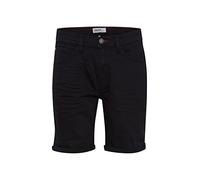 Blend 20713326 Short en Jean pour Homme 5 Poches avec Stretch Twister Fit Slim/Regular Fit, Denim Black (200297), S
