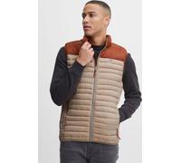 Blend 20715259 Outerwear Homme Gilet matelassé Outdoor Gilet d'hiver légèrement matelassé avec col montant et optique color-bock Regular Fit