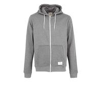 Blend 701628 Sweat à Capuche zippé pour Homme en mélange de Coton chiné de qualité supérieure, Mélange de Zinc, L