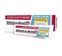 Blend-a-dent Lot de 12 pastilles adhésives complètes Crème fraîche 12 x 47 g