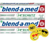 Blend-a-med Complete Expert Lot de 2 dentifrices nettoyants en profondeur 24 h 75 ml chacun + 1 gomme ManyMore