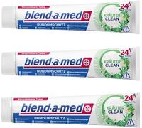 Blend-a-med Lot de 3 dentifrices de protection complète aux herbes 75 ml chacun