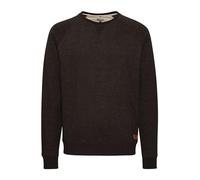 BLEND BHAlex Homme Sweatshirt Pull à col Rond Poignets côtelés Mélange de Coton Regular Fit, Taille:L, Couleur:Black (70155)