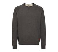 BLEND BHAlex Homme Sweatshirt Pull à col Rond Poignets côtelés Mélange de Coton Regular Fit, Taille:L, Couleur:Charcoal (70818)