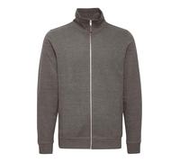 BLEND BHAlio Homme Veste en Sweat Cardigan Sweatshirt avec Fermeture éclair Col Montant Poignets côtelés Mélange de Coton Regular Fit, Taille:M, Couleur:Pewter Mix (70817)