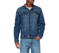 b BLEND 20710737 Veste en Jean, Denim Dark Blue (200292), M Hommes