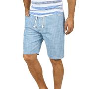 BLEND BHBones Homme Shorts Pantalon Court Bermuda avec Look Lin Poches Italiennes 100% Cotton Regular Fit, Taille:2XL, Couleur:Ensign Blue (70260)