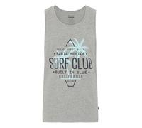 BLEND BHCali Homme Débardeur T-Shirt de Sport Muscle-Shirt imprimé Mélange de Coton Regular Fit, Taille:L, Couleur:Stone Mix (70813)