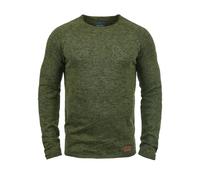 BLEND Pull-over 'BHDan' marron / vert, Taille XXL
