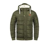 BLEND BHFrederico Homme Veste d'hiver Veste matelassée Veste Chaude doublée avec Capuche Cordon de Serrage Poches passepoilées Regular Fit, Taille:XL, Couleur:Ivy Green (77086)