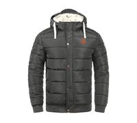 BLEND BHFrederico Homme Veste d'hiver Veste matelassée Veste chaude doublée avec capuche Cordon de serrage Poches passepoilées Regular Fit, Taille:3XL, Couleur:Phantom Grey (70010)